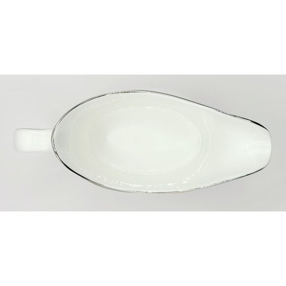 Wedgwood Shagreen Jade Sauce Boat .4 Pt Fine Bone China Made In UK New with tags - Picture 7 of 11